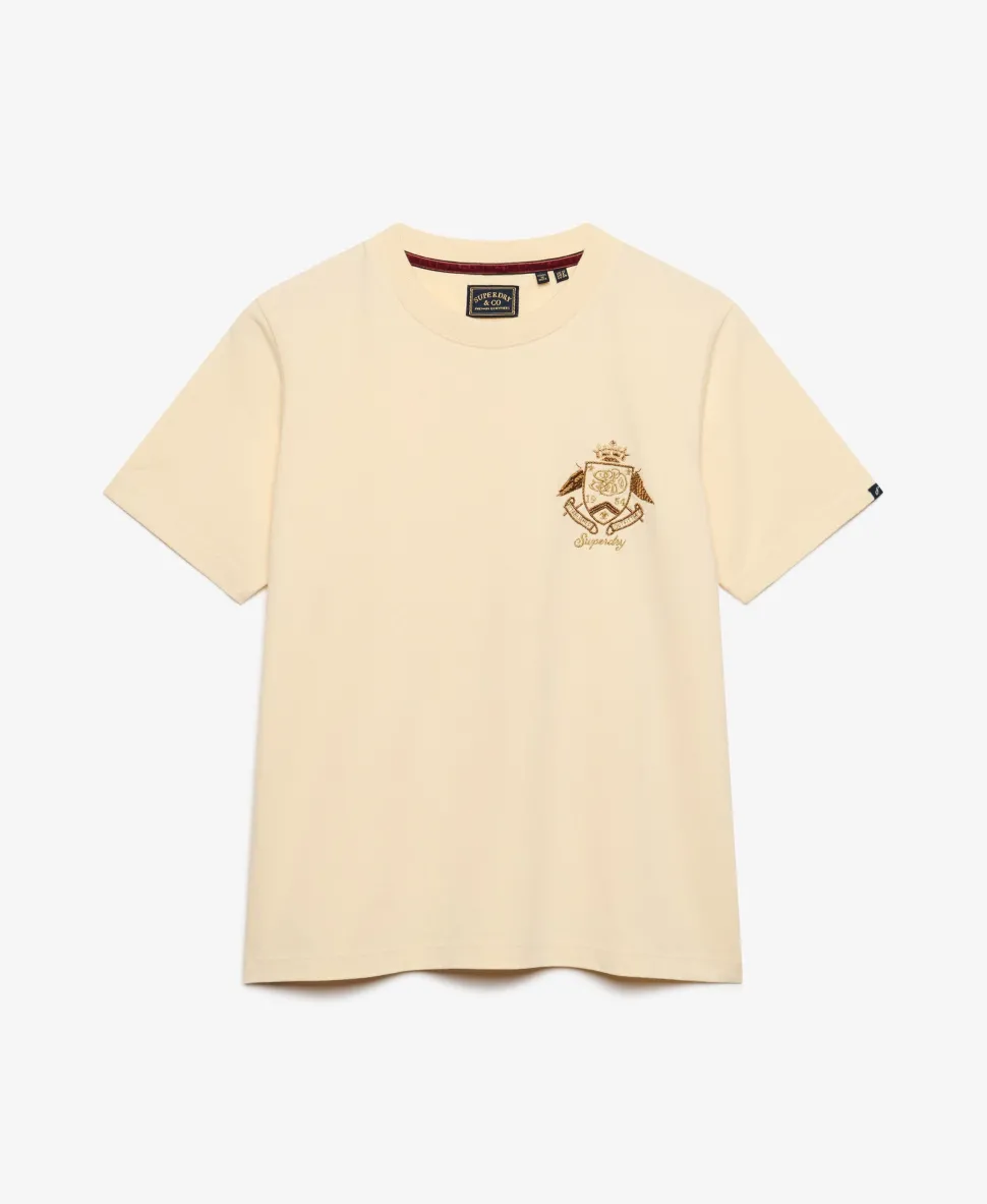 Crest Embellished T-shirt