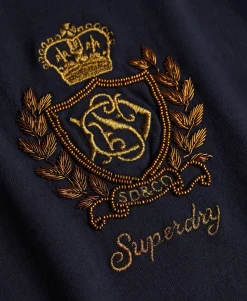 Crest Embellished T-shirt