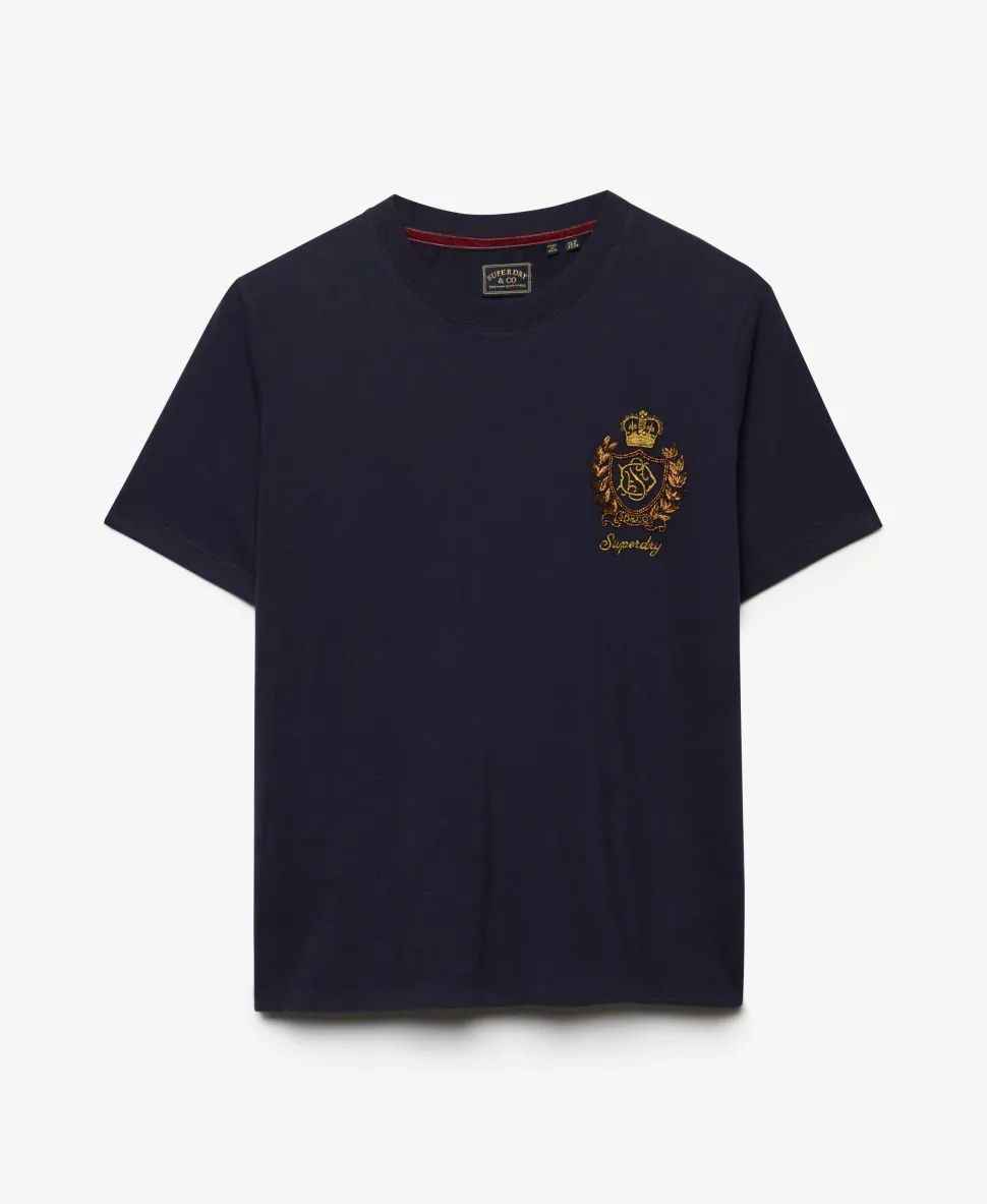 Crest Embellished T-shirt