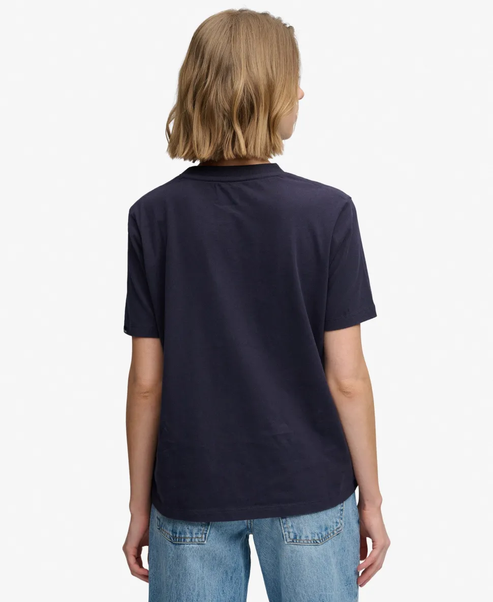 Crest Embellished T-shirt