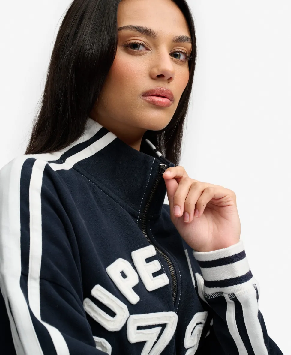 Cult Applique Loose Track Top