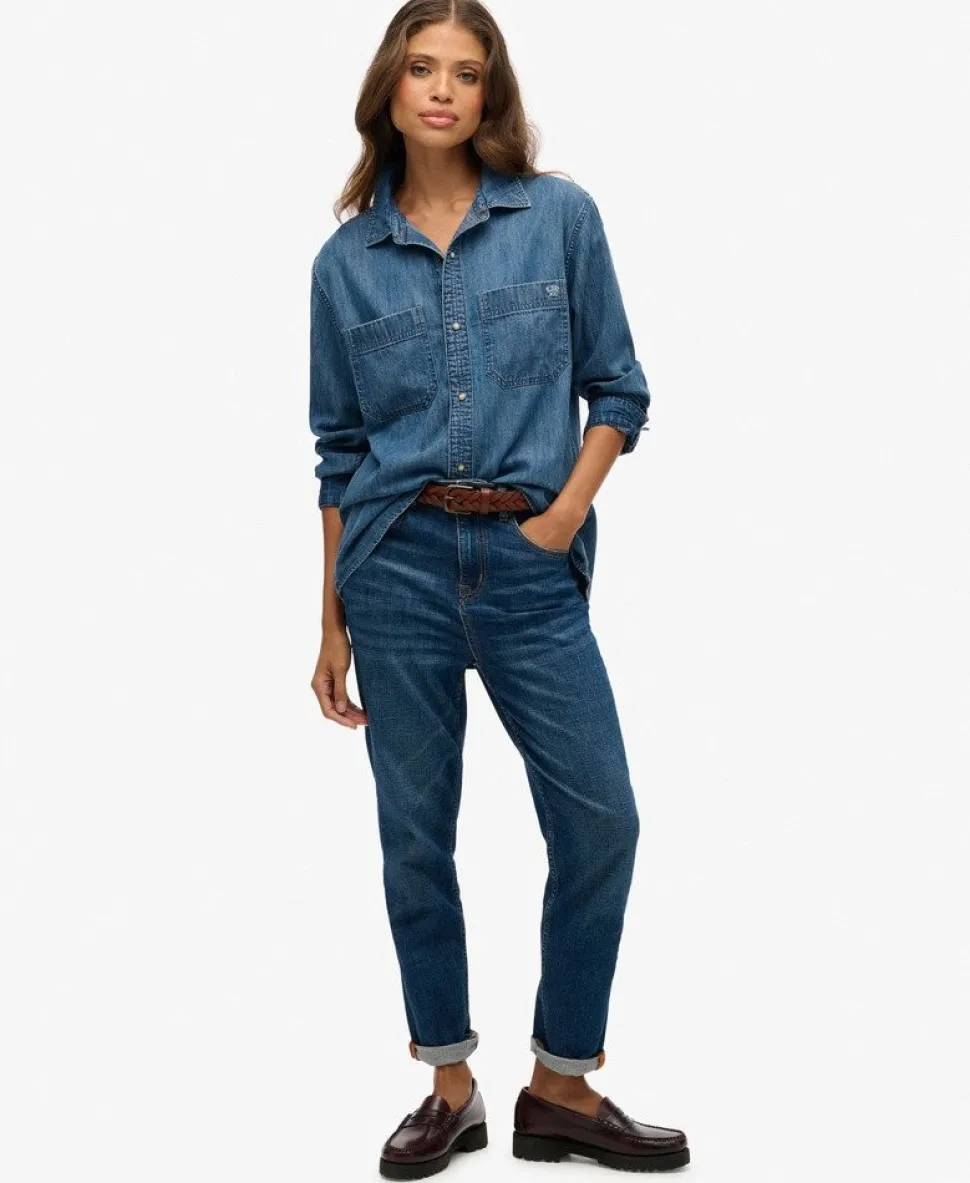 Denim Oversized Shirt