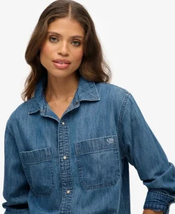 Denim Oversized Shirt