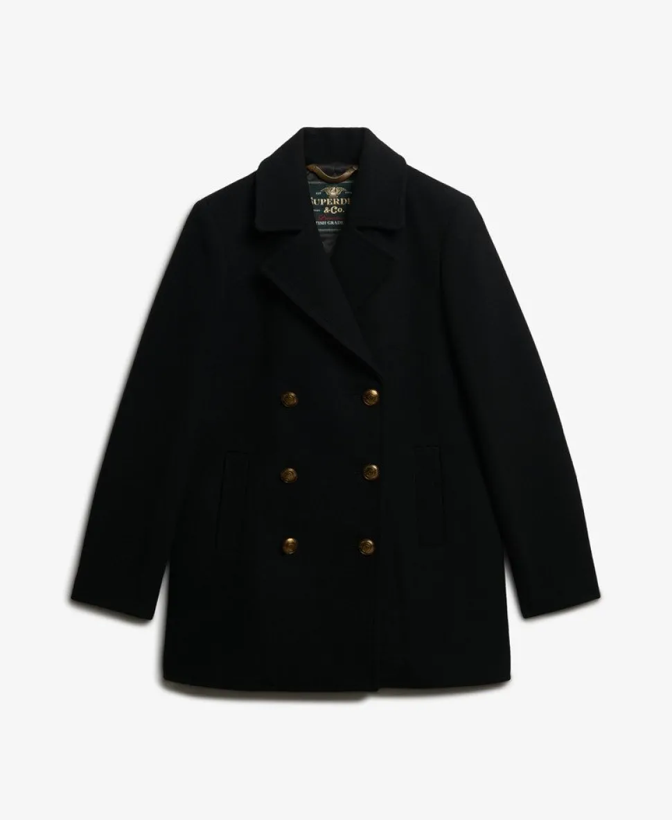 Double Breasted Pea Coat