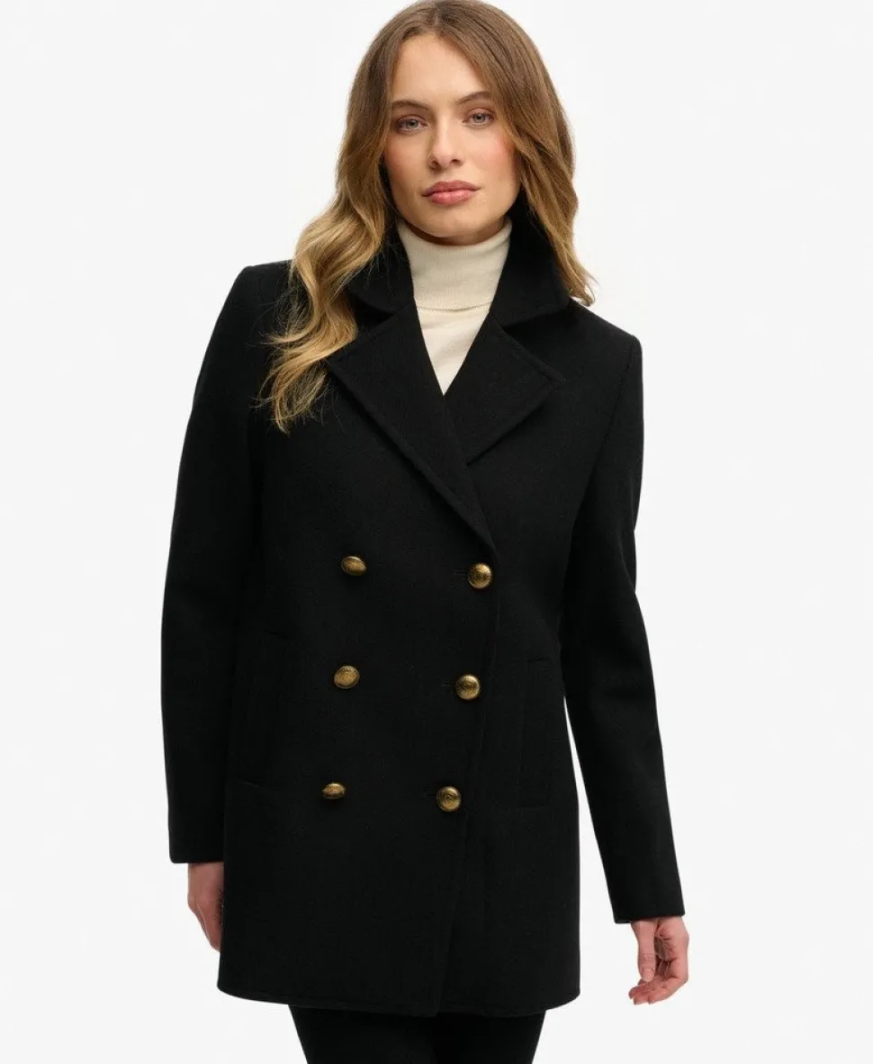 Double Breasted Pea Coat