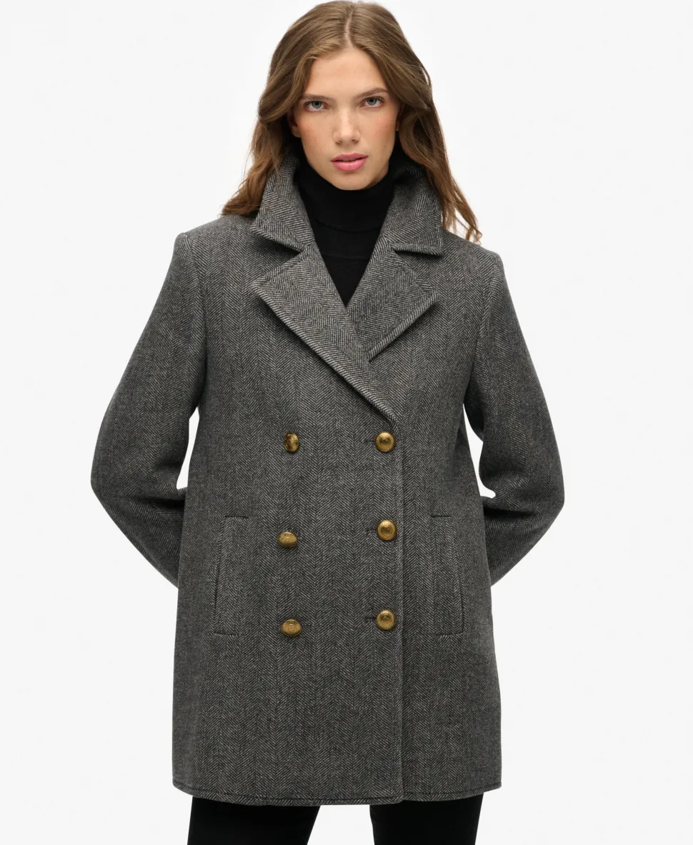 Double Breasted Pea Coat