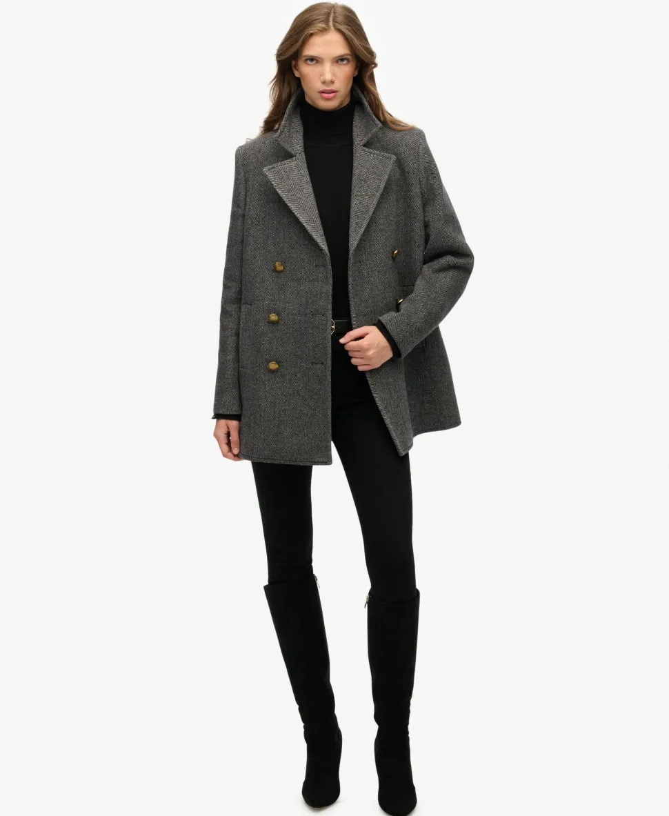 Double Breasted Pea Coat