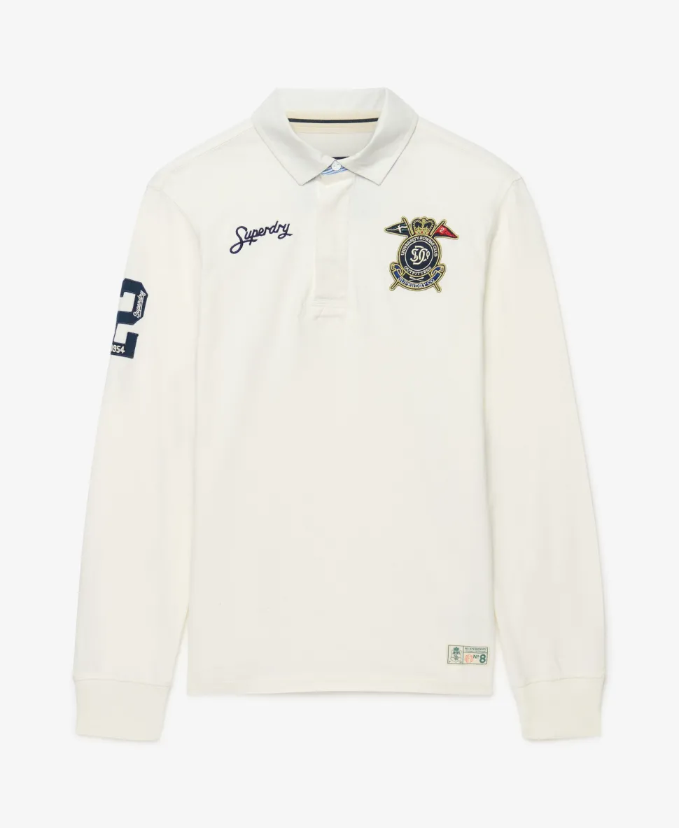 Double Emblem Rugby Top
