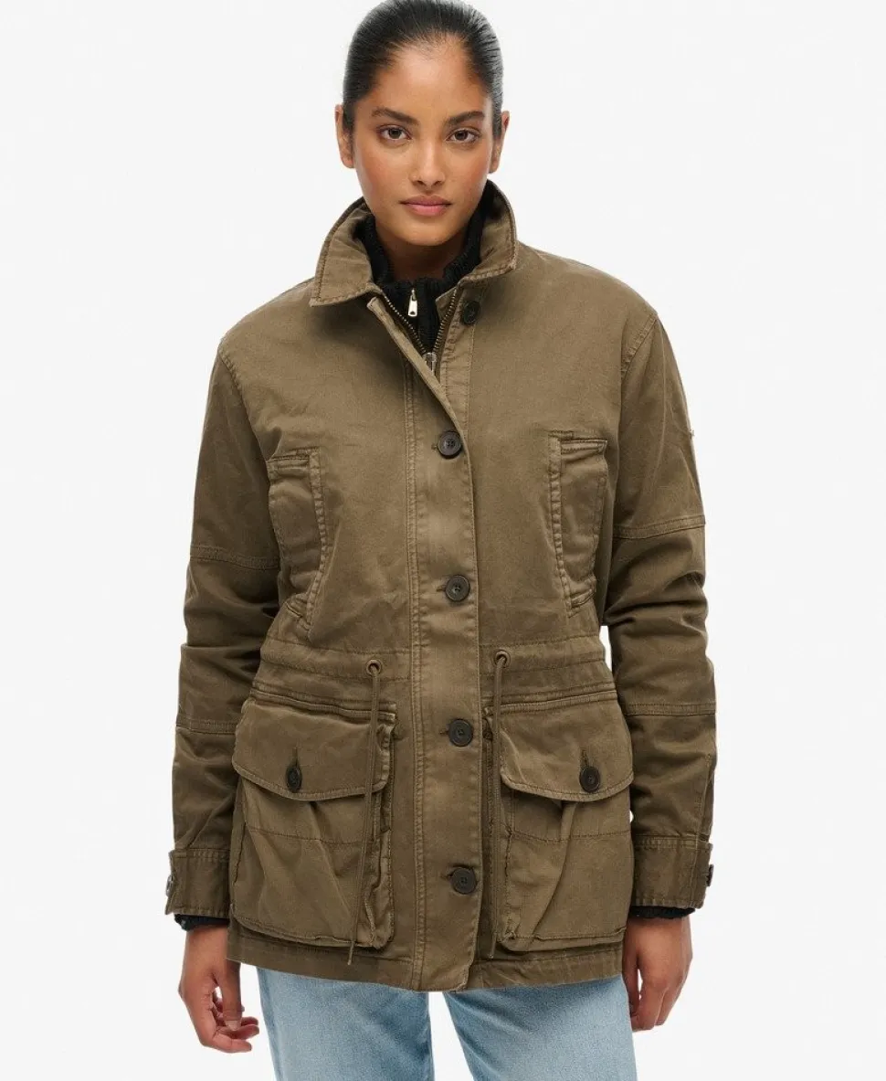 Dropped Waist Jacket