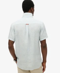 Embroidered Vacation Linen Shirt