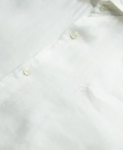 Embroidered Vacation Linen Shirt