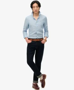 Embroidered Vacation Linen Shirt