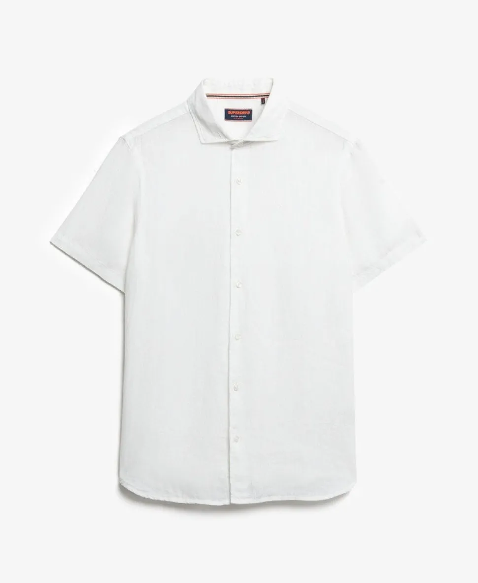 Embroidered Vacation Linen Shirt