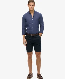 Embroidered Vacation Linen Shirt