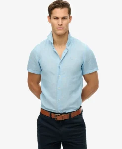 Embroidered Vacation Linen Shirt