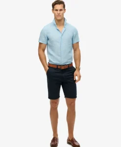 Embroidered Vacation Linen Shirt