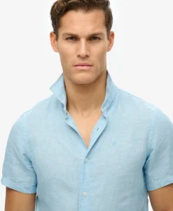 Embroidered Vacation Linen Shirt