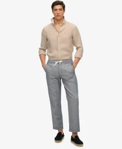 Embroidered Vacation Linen Shirt