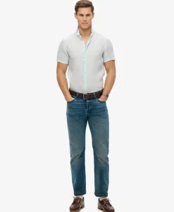 Embroidered Vacation Linen Shirt