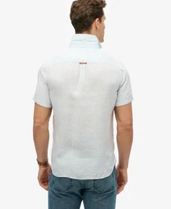 Embroidered Vacation Linen Shirt