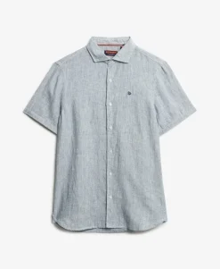 Embroidered Vacation Linen Shirt