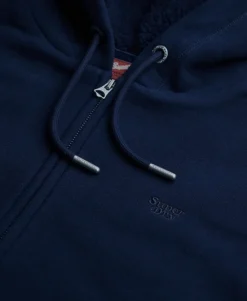 Essential Borg Lined Zip Hoodie