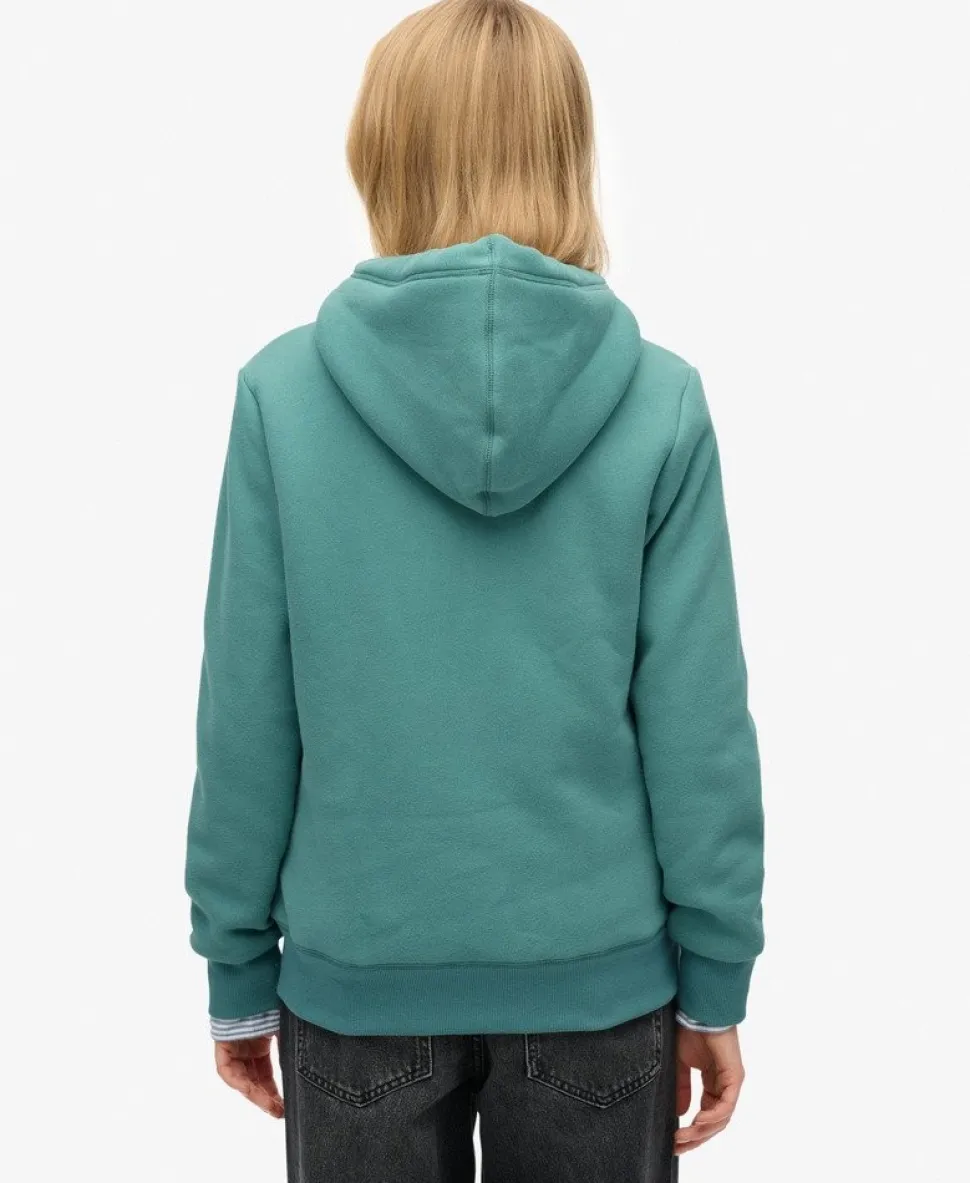 Essential Borg Lined Zip Hoodie
