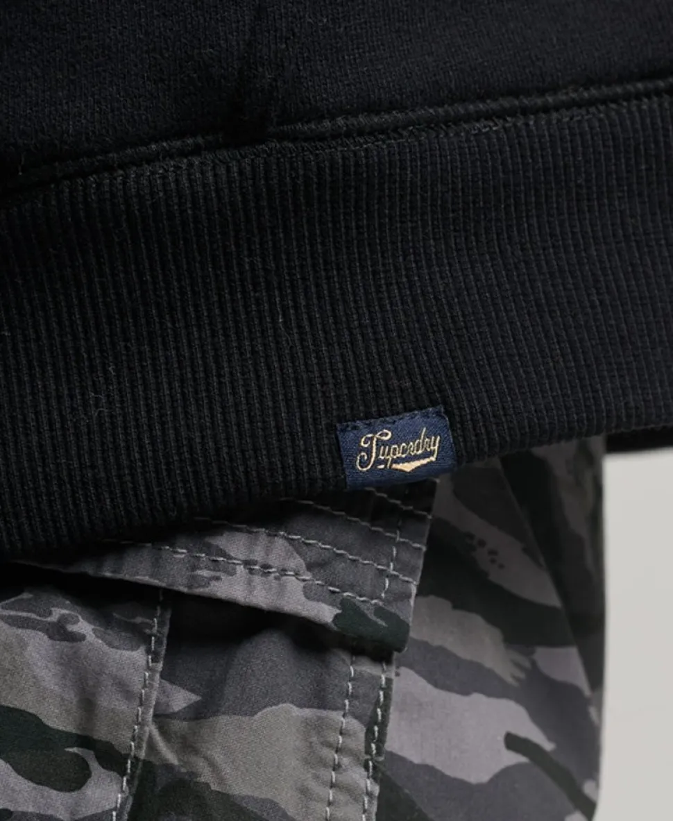 Essential Borg Lined Zip Hoodie