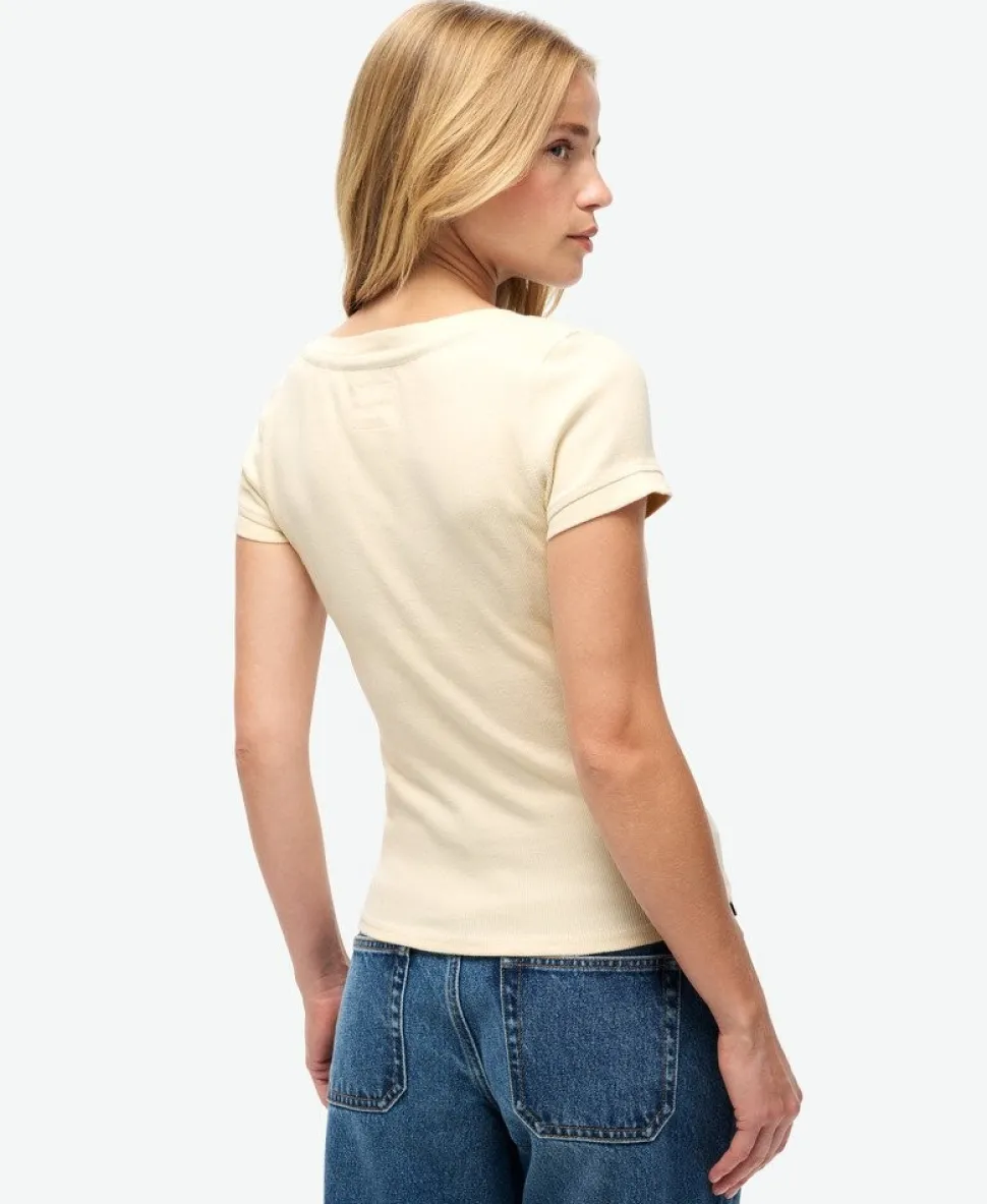 Essential Button Down Short Sleeve Top