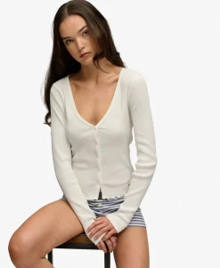 Essential Button Long Sleeve Top