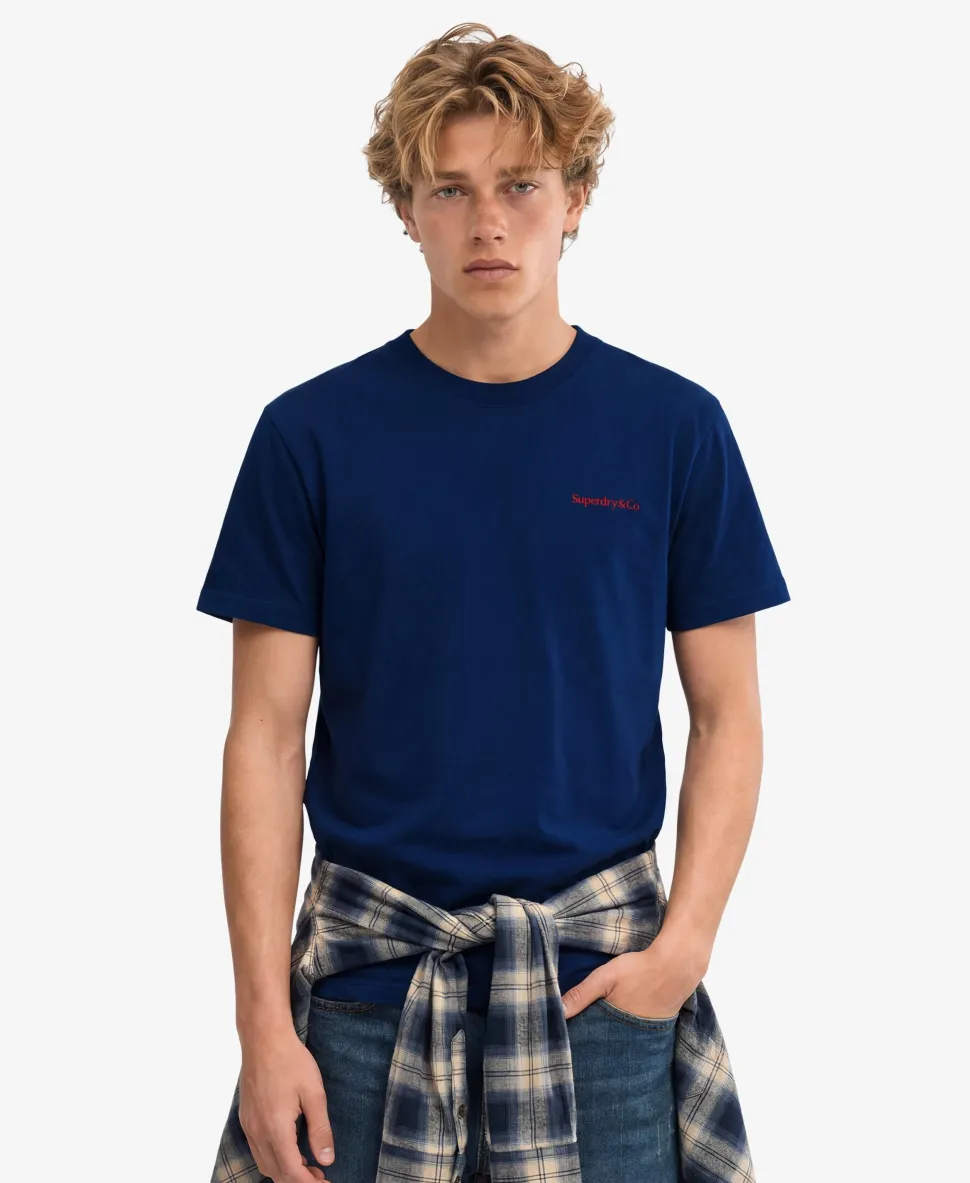 Essential Company Logo Embroidered T-shirt