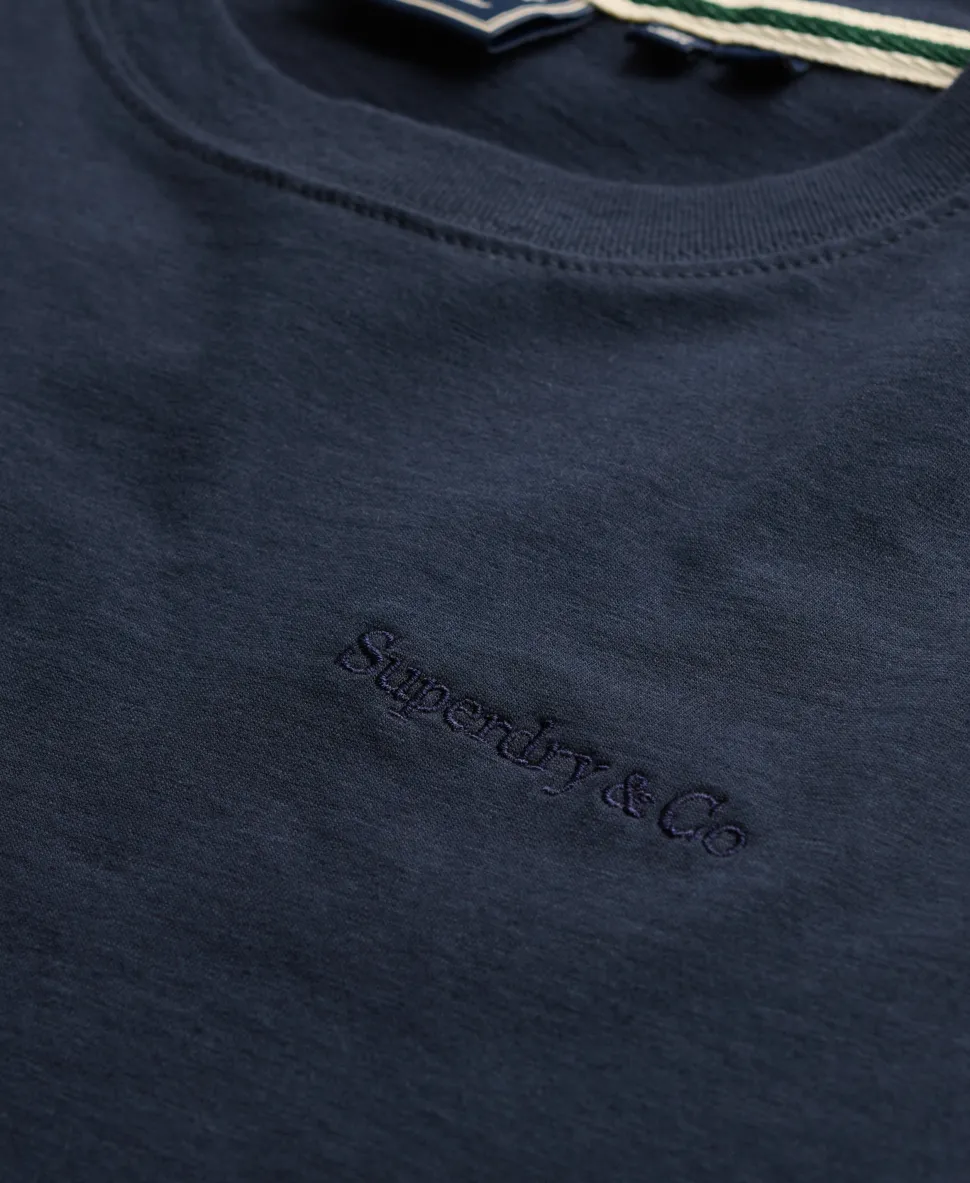 Essential Company Logo Embroidered T-shirt