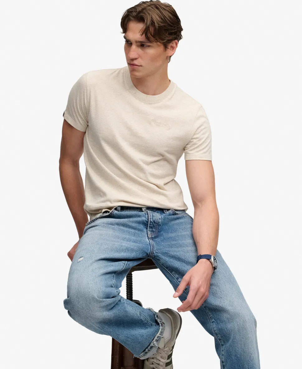 Essential Company Logo Embroidered T-shirt