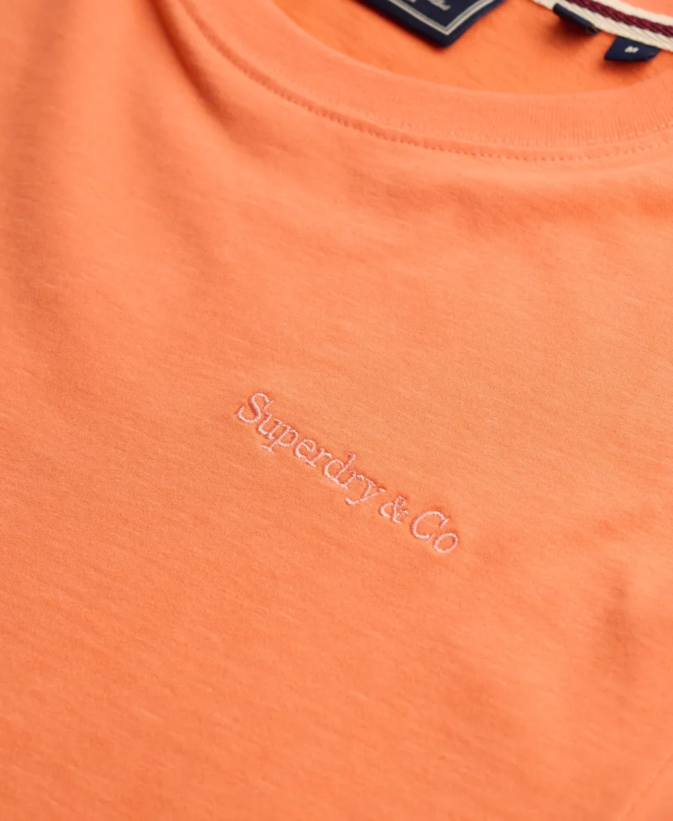 Essential Company Logo Embroidered T-shirt