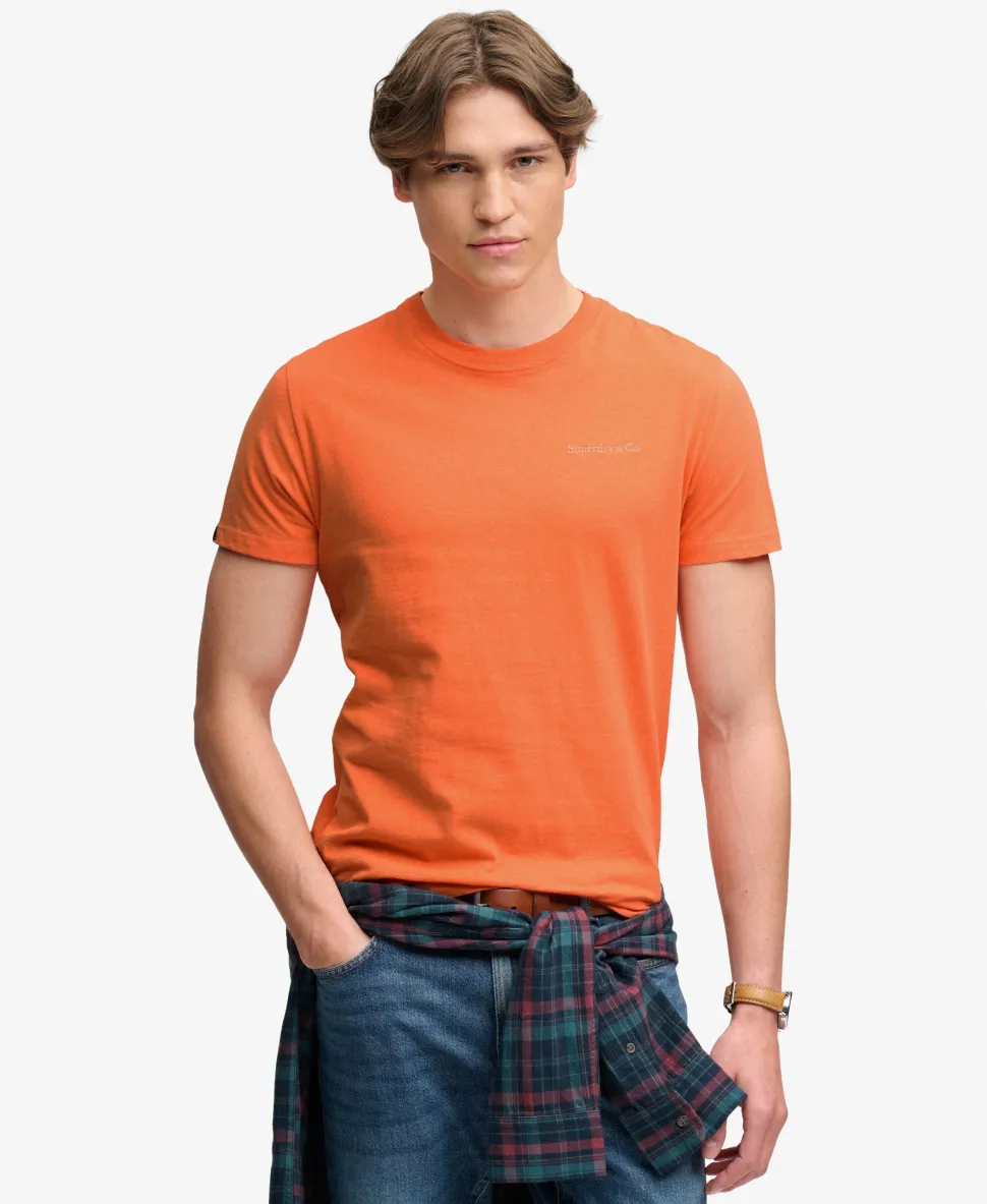 Essential Company Logo Embroidered T-shirt