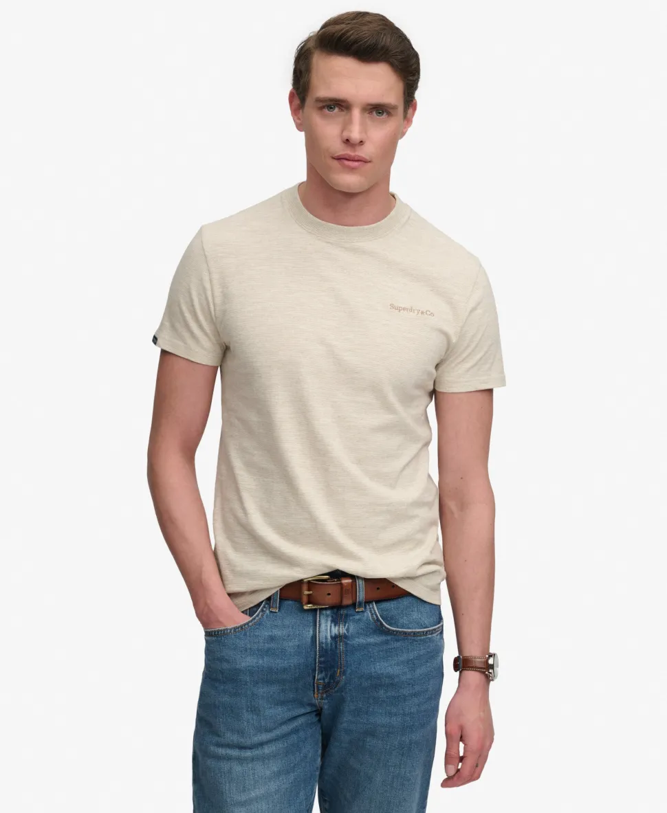 Essential Company Logo Embroidered T-shirt