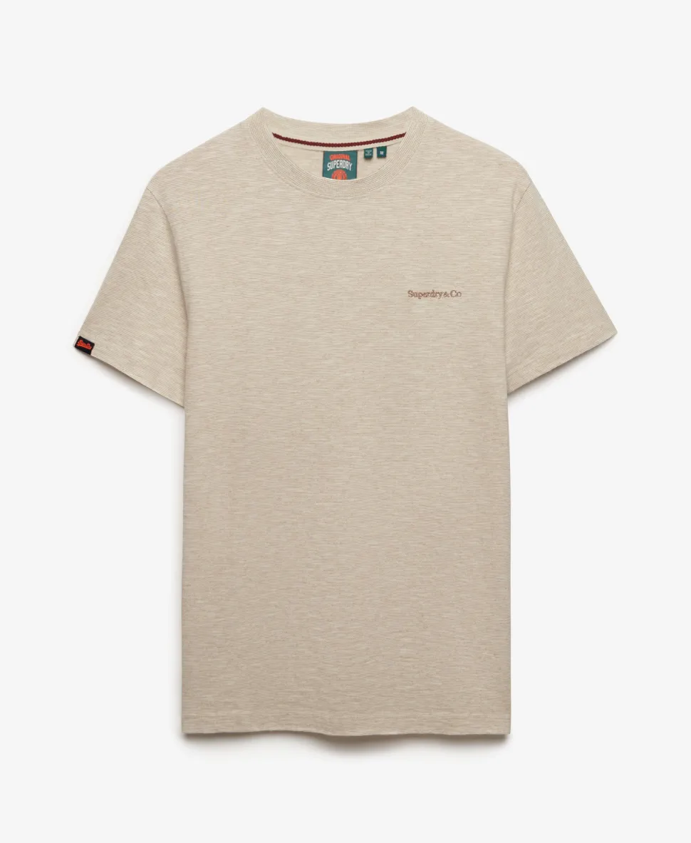 Essential Company Logo Embroidered T-shirt