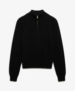 Essential Half Zip Knit Jumper