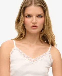 Essential Lace Trim Cami Top