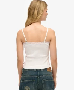 Essential Lace Trim Cami Top