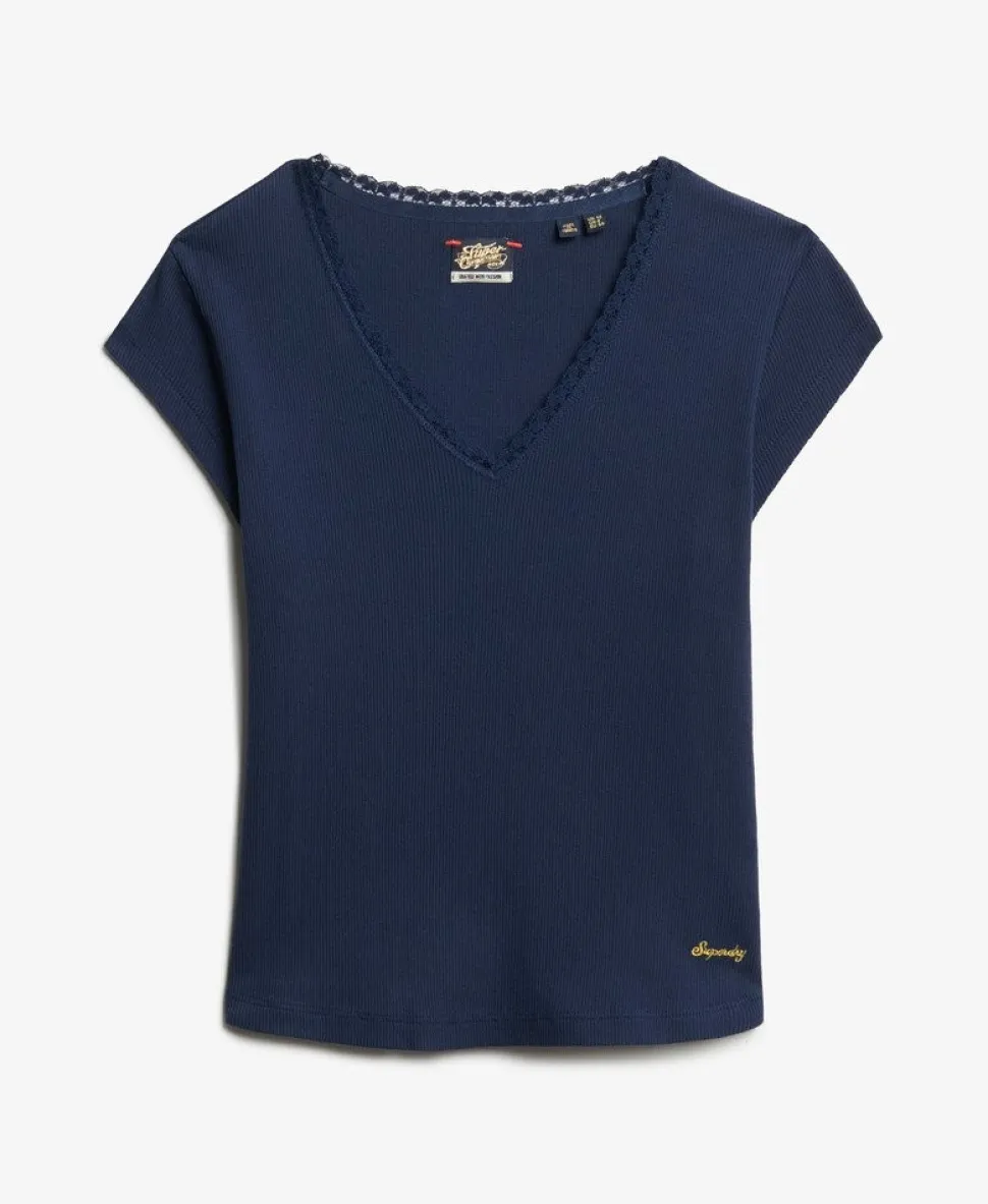 Essential Lace Trim Top