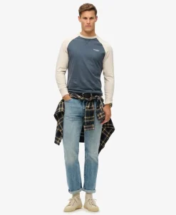 Essential Logo Baseball Long Sleeve Top
