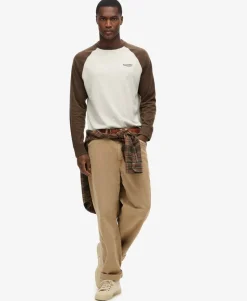 Essential Logo Baseball Long Sleeve Top