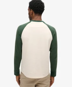 Essential Logo Baseball Long Sleeve Top