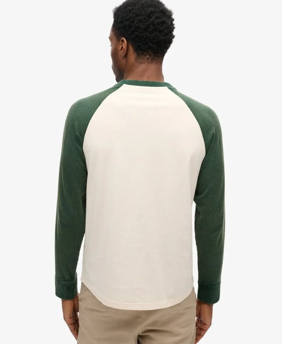 Essential Logo Baseball Long Sleeve Top