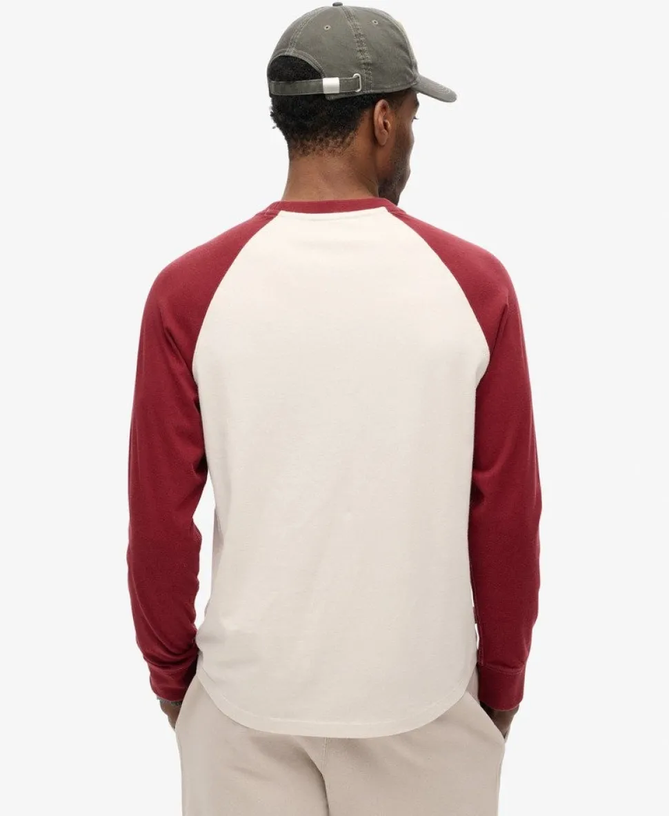 Essential Logo Baseball Long Sleeve Top