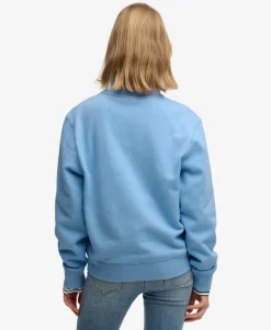 Essential Logo Embroidered Half Zip Jumper