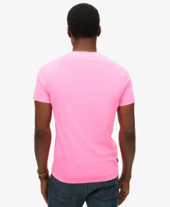 Essential Logo Embroidered Neon T-Shirt
