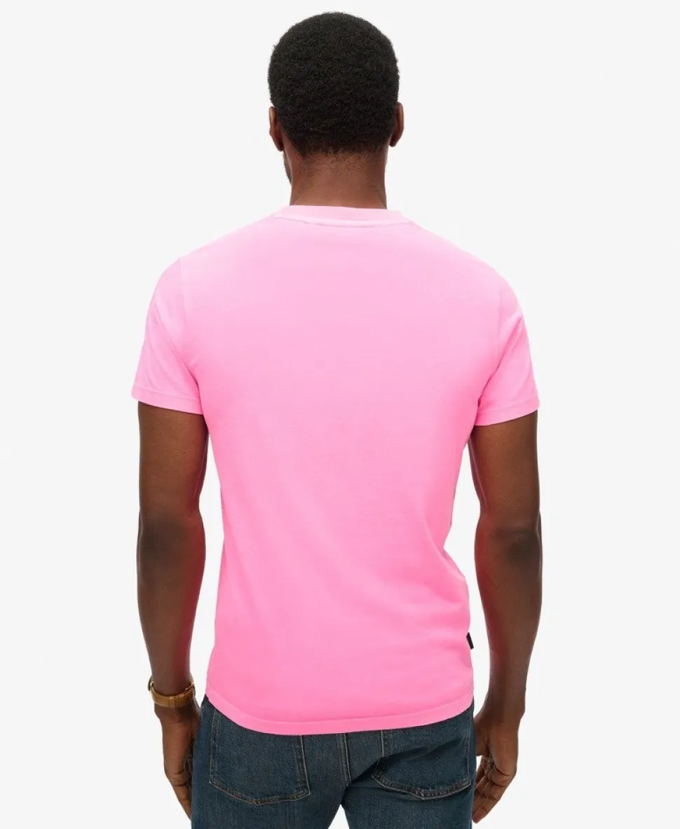Essential Logo Embroidered Neon T-Shirt