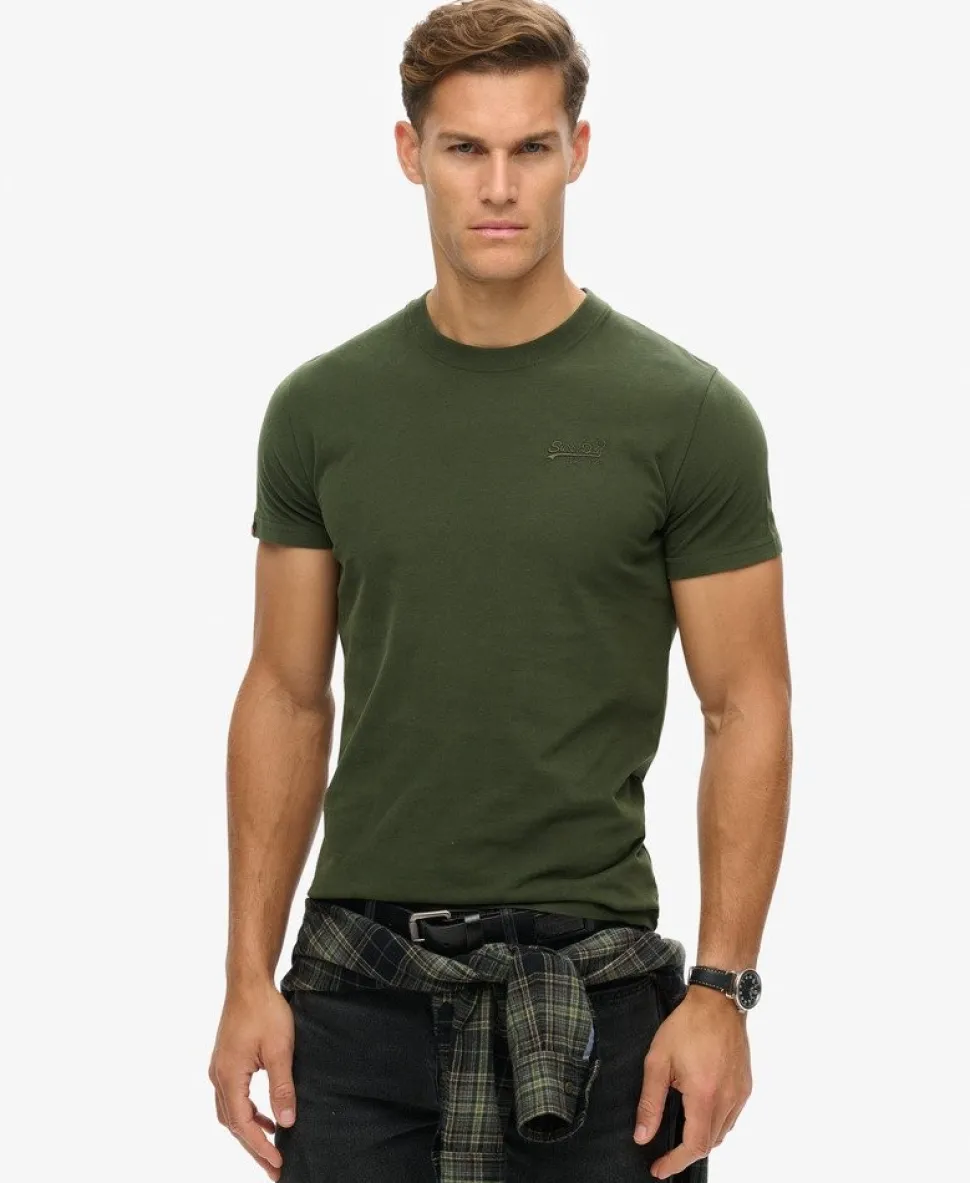 Essential Logo Embroidered T-Shirt